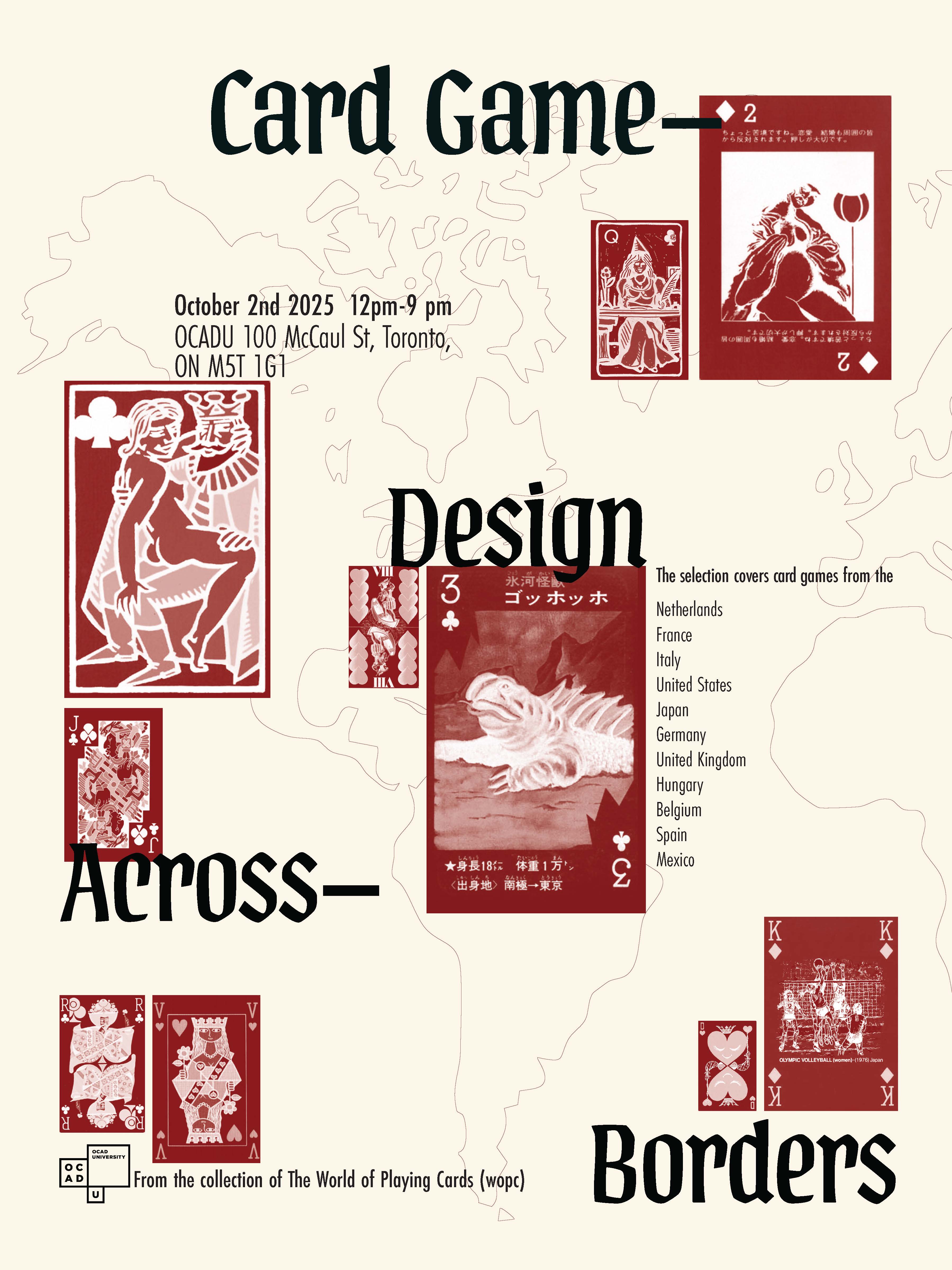 Card Game Design Across Borders, Front