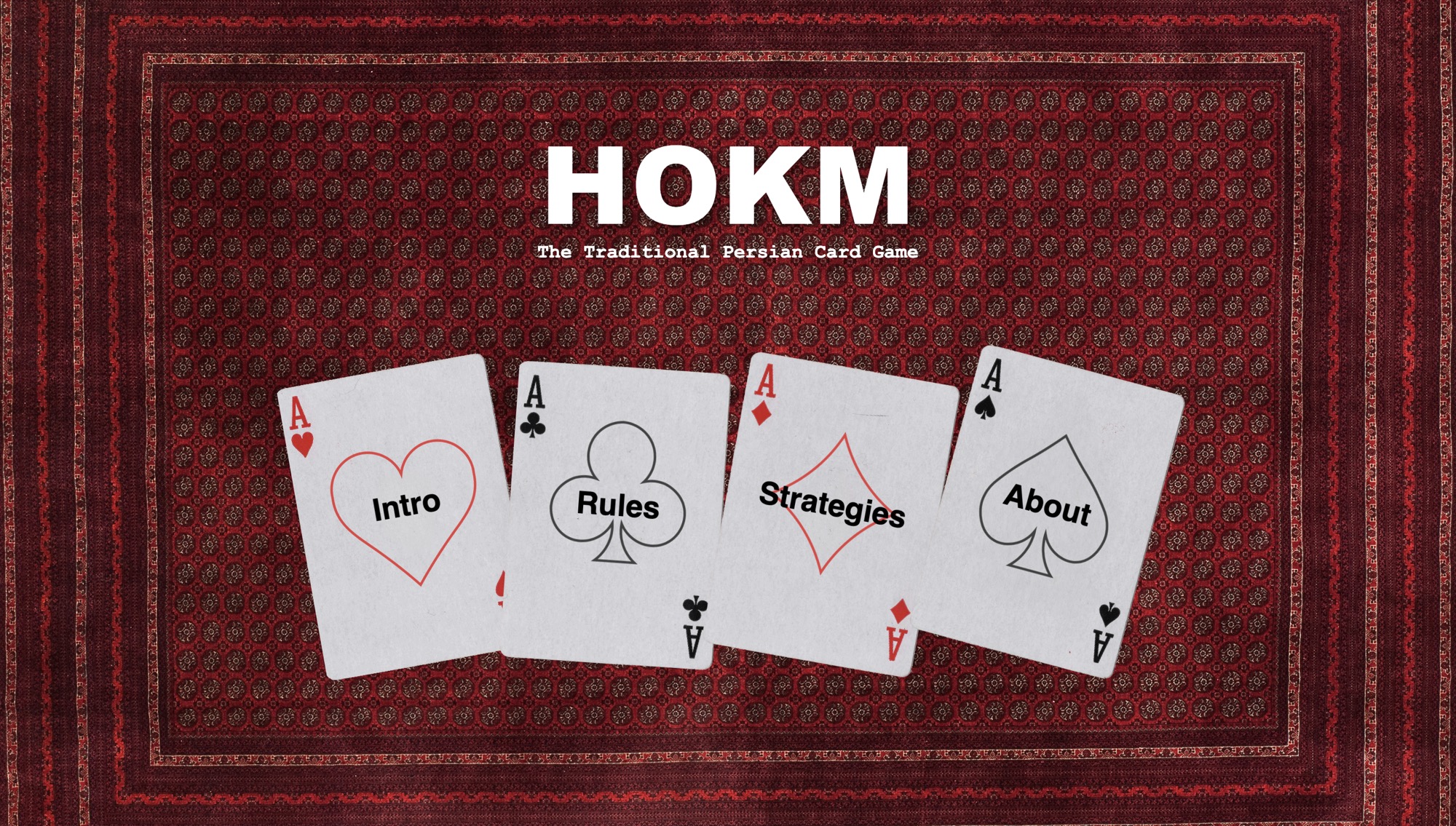 Hokm Website, Detail 1
