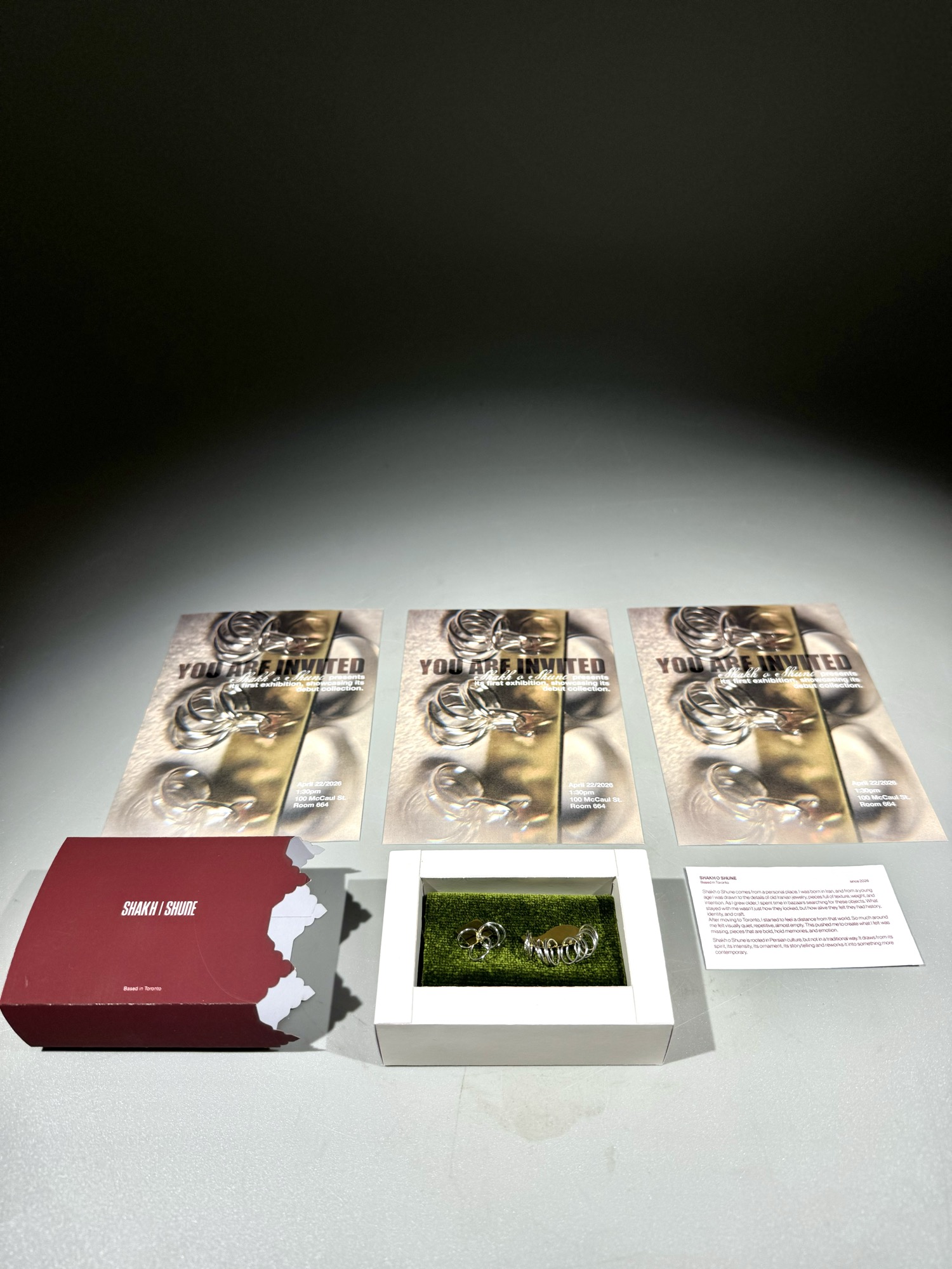Shakh o Shune, Packaging and Invitation